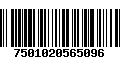 Código de Barras 7501020565096