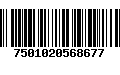 Código de Barras 7501020568677