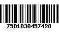 Código de Barras 7501030457428