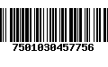 Código de Barras 7501030457756