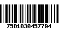 Código de Barras 7501030457794