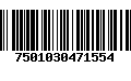 Código de Barras 7501030471554