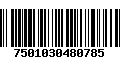 Código de Barras 7501030480785