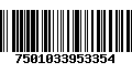 Código de Barras 7501033953354