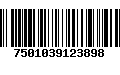 Código de Barras 7501039123898