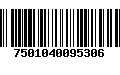 Código de Barras 7501040095306