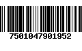 Código de Barras 7501047901952