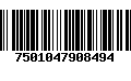 Código de Barras 7501047908494