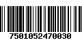 Código de Barras 7501052470030