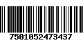 Código de Barras 7501052473437