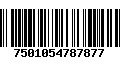 Código de Barras 7501054787877