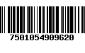 Código de Barras 7501054909620