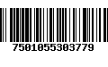 Código de Barras 7501055303779