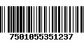 Código de Barras 7501055351237