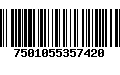 Código de Barras 7501055357420