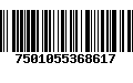 Código de Barras 7501055368617