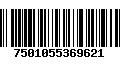 Código de Barras 7501055369621