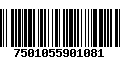 Código de Barras 7501055901081