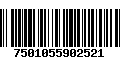 Código de Barras 7501055902521