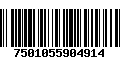 Código de Barras 7501055904914