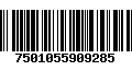 Código de Barras 7501055909285