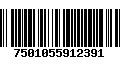 Código de Barras 7501055912391