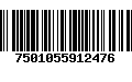 Código de Barras 7501055912476