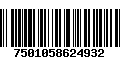 Código de Barras 7501058624932