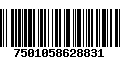 Código de Barras 7501058628831