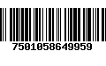 Código de Barras 7501058649959