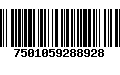 Código de Barras 7501059288928