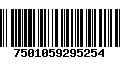 Código de Barras 7501059295254