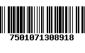 Código de Barras 7501071308918