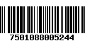 Código de Barras 7501088005244