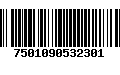 Código de Barras 7501090532301