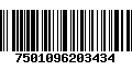 Código de Barras 7501096203434