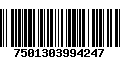 Código de Barras 7501303994247