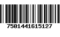 Código de Barras 7501441615127