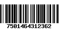 Código de Barras 7501464312362