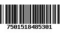 Código de Barras 7501518485301