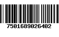 Código de Barras 7501689026402