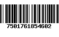 Código de Barras 7501761854602