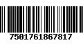 Código de Barras 7501761867817