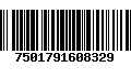 Código de Barras 7501791608329