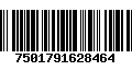 Código de Barras 7501791628464