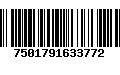 Código de Barras 7501791633772