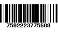 Código de Barras 7502223775688