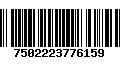 Código de Barras 7502223776159