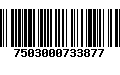 Código de Barras 7503000733877