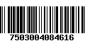 Código de Barras 7503004084616